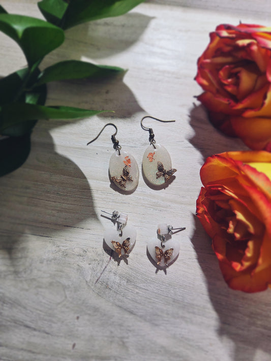 🤎Elegant Butterfly Earrings🤎 (Bronze) Set of 2