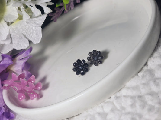 🌼Flower Earrings🌼 (Black)