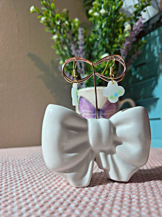 🌱Cute Flower Earrings🌱 (Blue)
