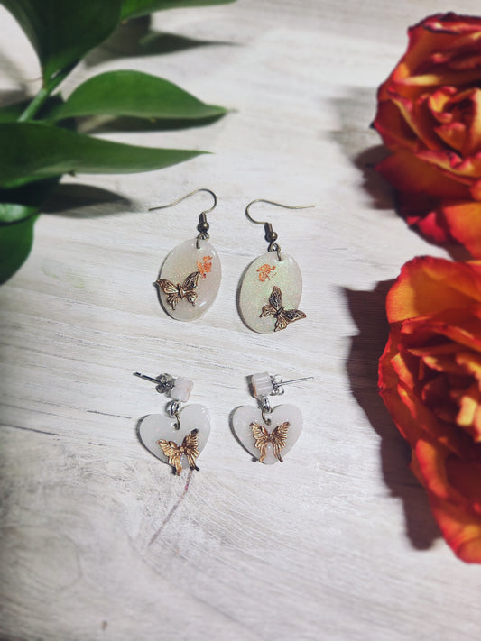 🤎Elegant Butterfly Earrings🤎 (Bronze) Set of 2